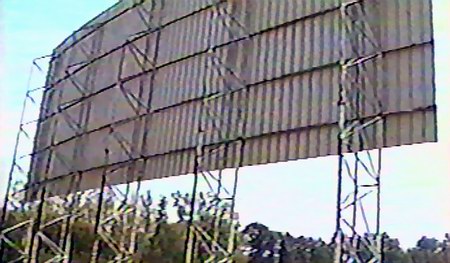 Plainfield Drive-In Theatre - Screen From Darryl Burgess